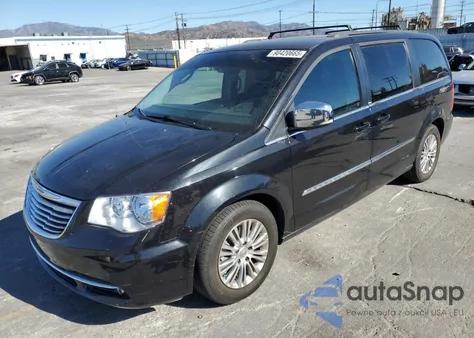 2013 Chrysler Town & Country Touring L из США, поврежденный, VIN 2C4RC1CG0DR583596